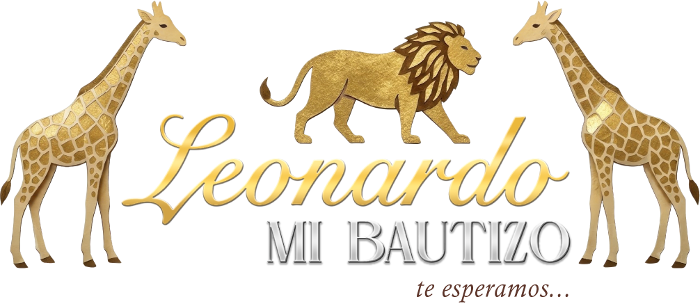 Leonardo Mi Bautizo - te esperamos...