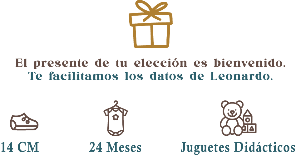El presente de tu elección es bienvenido. Te facilitamos los datos de Leonardo: 14 CM, 24 Meses, Juguetes Didácticos